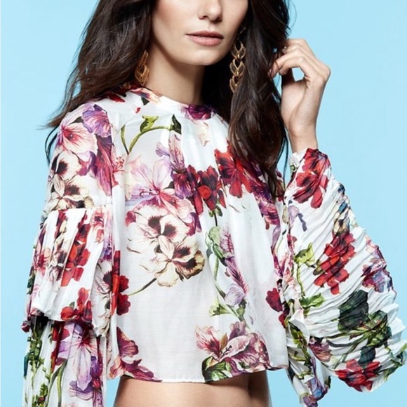 INTERMIX Tops - Intermix Alberta Floral Blouse